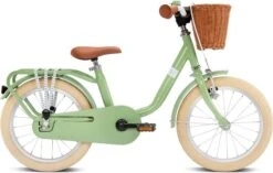 Puky Kinderfahrrad Mit Lenkerkorb Steel Classic 16 Retro Green