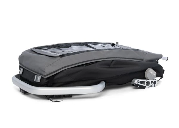 Croozer Kid Keeke 1 Mountain Grey 2in1 Fahrradanhänger & Buggy-Set 8 Croozer Kid Keeke 1 Mountain Grey 2in1 Fahrradanhänger & Buggy-Set – Bild 6