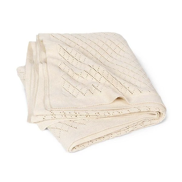 Moonboon Baby Strickdecke, Diamant Muster Nature 3 Moonboon Baby Strickdecke, Diamant Muster Nature