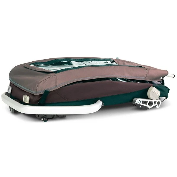 Croozer Kid Vaaya 1 Blossom Red 2in1 Fahrradanhänger & Buggy-Set 5 Croozer Kid Vaaya 1 Blossom Red 2in1 Fahrradanhänger & Buggy-Set – Bild 3