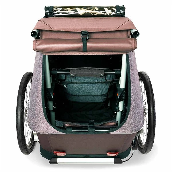 Croozer Kid Vaaya 1 Blossom Red 2in1 Fahrradanhänger & Buggy-Set 6 Croozer Kid Vaaya 1 Blossom Red 2in1 Fahrradanhänger & Buggy-Set – Bild 4