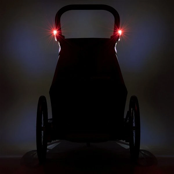 Croozer Kid Vaaya 1 Blossom Red 2in1 Fahrradanhänger & Buggy-Set 7 Croozer Kid Vaaya 1 Blossom Red 2in1 Fahrradanhänger & Buggy-Set – Bild 5