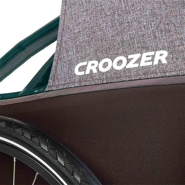 Croozer Kid Vaaya 2 Blossom Red 2in1 Fahrradanhänger & Buggy-Set 10 Croozer Kid Vaaya 2 Blossom Red 2in1 Fahrradanhänger & Buggy-Set – Bild 8