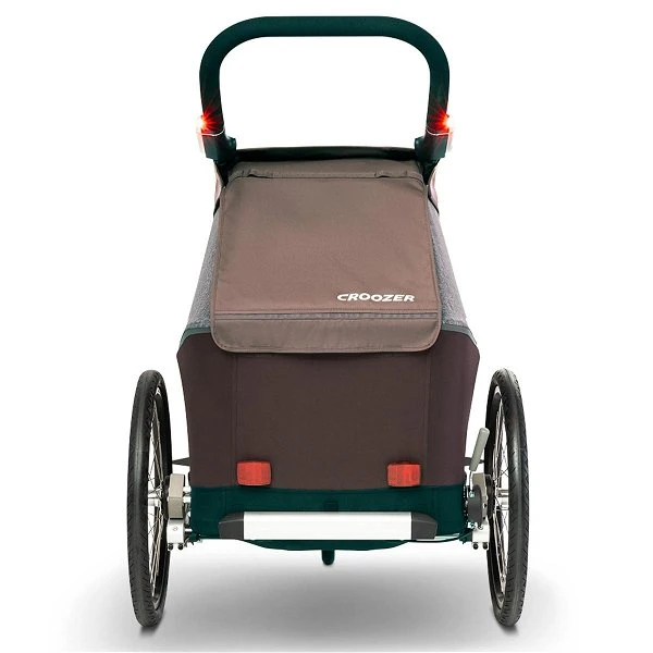 Croozer Kid Vaaya 1 Blossom Red 2in1 Fahrradanhänger & Buggy-Set 9 Croozer Kid Vaaya 1 Blossom Red 2in1 Fahrradanhänger & Buggy-Set – Bild 7