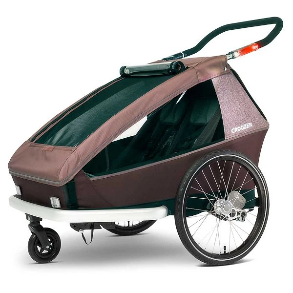 Croozer Kid Vaaya 2 Blossom Red 2in1 Fahrradanhänger & Buggy-Set 8 Croozer Kid Vaaya 2 Blossom Red 2in1 Fahrradanhänger & Buggy-Set – Bild 6