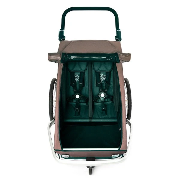 Croozer Kid Vaaya 2 Blossom Red 2in1 Fahrradanhänger & Buggy-Set 7 Croozer Kid Vaaya 2 Blossom Red 2in1 Fahrradanhänger & Buggy-Set – Bild 5