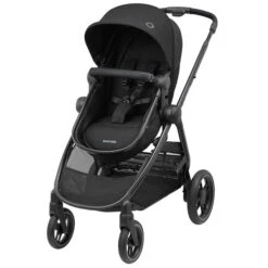 Maxi-Cosi Zelia3 Kinderwagen Essential Black Ab Geburt Bis Ca 4 Jahre Nutzbar -Geschäft Für Babyartikel 1210672111 2021 maxicosi stroller zelia3 essentialblack 3qrtleft