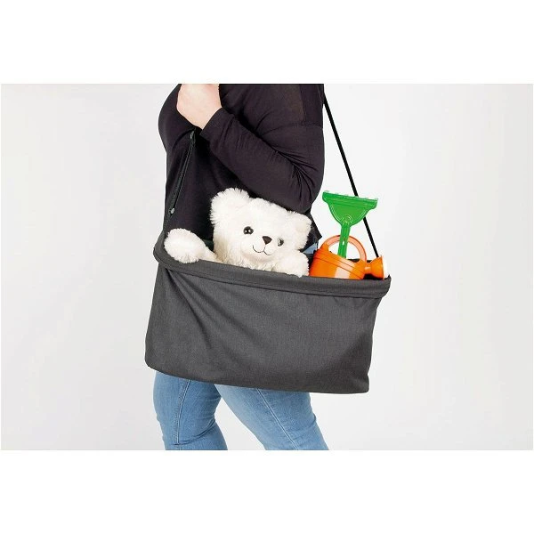 Pinolino Tasche Klappbollerwagen Cruiser Anthrazit Melange | Praktisch Und Geräumig 4 Pinolino Tasche Klappbollerwagen Cruiser Anthrazit Melange | Praktisch Und Geräumig – Bild 2