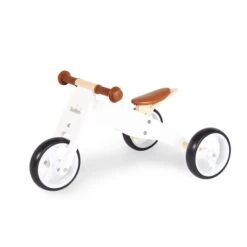 Pinolino Mini-Laufdreirad Charlie Weiß/natur Birke Massiv, Klar Und Wei Lackiert - Zum Toppreis -Geschäft Für Babyartikel 239424