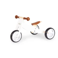 Pinolino Mini-Laufdreirad Charlie Weiß/natur Birke Massiv, Klar Und Wei Lackiert - Zum Toppreis -Geschäft Für Babyartikel 239424 01 1
