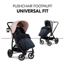 Hauck Pushchair Footmuff Winter Fußsack -Geschäft Für Babyartikel 4007923567111.pt02.pushchair footmuff winter black