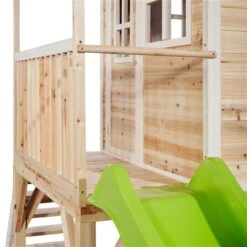 EXIT TOYS EXIT Loft 700 Holzspielhaus - Natur Extra Hoch - Mit Sandkasten, Rutsche & Geländer 6 EXIT TOYS EXIT Loft 700 Holzspielhaus - Natur Extra Hoch - Mit Sandkasten, Rutsche & Geländer -Geschäft Für Babyartikel 50 07 21 1