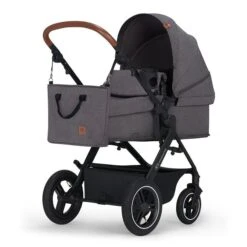 Kinderkraft B-TOUR 3in1 Kinderwagen Dark Grey Inkl. Autositz, Adapter, Fußsack, & Regenschutz -Geschäft Für Babyartikel 5902533918942 2