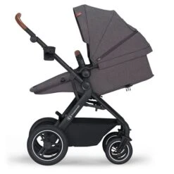 Kinderkraft B-TOUR 3in1 Kinderwagen Dark Grey Inkl. Autositz, Adapter, Fußsack, & Regenschutz -Geschäft Für Babyartikel 5902533918942 22