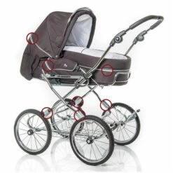 HESBA Condor Coupe Kinderwagen Frei Konfigurierbar -Geschäft Für Babyartikel 9002 sicherheitsaustattung tuev 2