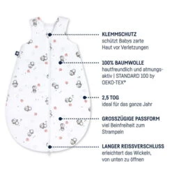 Zöllner Jersey Schlafsack Planty Größe Wählbar 56 - 98 -Geschäft Für Babyartikel 906 60080 pinguin 2 7