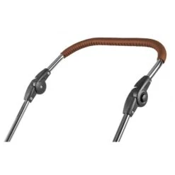 HESBA Condor Coupe Kinderwagen Außen 594 Innen 700 Schwenkbare Vorderrädern Schwarz, Ledergriff Hellbraun -Geschäft Für Babyartikel 9522 leather push handle new 2018 light brown 1 1