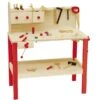 Roba Werkbank Rot/natur Inklusive Werkzeugset -Geschäft Für Babyartikel 97210 werkbank f 01