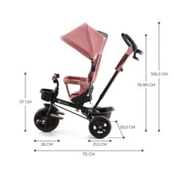 Kinderkraft AVEO Dreirad Rose Pink 13 Kinderkraft AVEO Dreirad Rose Pink -Geschäft Für Babyartikel aveo rose pink 9
