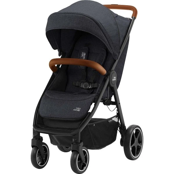 Britax B-Agile R Buggy Black Shadow/Brown 3 Britax B-Agile R Buggy Black Shadow/Brown
