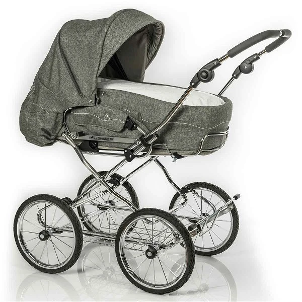 HESBA Calido Kinderwagen Außen 703 Innen 173 Räder Schwarz 30 Cm 3 HESBA Calido Kinderwagen Außen 703 Innen 173 Räder Schwarz 30 Cm