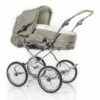 HESBA Corrado Kinderwagen Außen 782 Innen 238 Räder Schwarz 30 Cm, Ledergriff Greige -Geschäft Für Babyartikel corrado 300sl fb782 238 lg greige