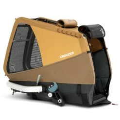 Croozer Dog Enna Sundown Yellow Fahrradanhänger Für Mittelgroße Hunde Geeignet -Geschäft Für Babyartikel croozer dog enna sundown yellow 2022 box side