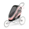 CYBEX ZENO Sitzpaket Silver Pink Einsitzer-Kabine -Geschäft Für Babyartikel cyb 21 zeno eu y045 sipi blpi greyedout screen hd