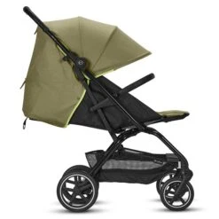 CYBEX Eezy S+2 Buggy Nature Green Gestell In Black | Mit All-Terrain Rädern -Geschäft Für Babyartikel cyb 22 int excl us y270 eezys 2 blk nagr lieflat