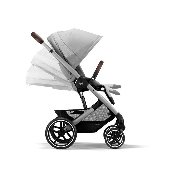 CYBEX Balios S LUX Kinderwagen + Cloud T I-Size Bundle Lava Grey – Bild 5