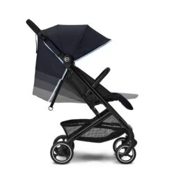 CYBEX Beezy Buggy Ocean Blue - Gestell Black -Geschäft Für Babyartikel cyb 22 int excl us y270 beezy blk ocbl reclinesteps