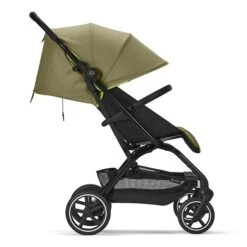 CYBEX Eezy S+2 Buggy Nature Green Gestell In Black | Mit All-Terrain Rädern -Geschäft Für Babyartikel cyb 22 int y270 eezys 2 blk nagr