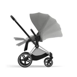 CYBEX PRIAM Sportwagen Mirage Grey New Generation Gestell Wählbar -Geschäft Für Babyartikel cyb 23 int excl us y270 priam chbh migr recline steps print medium