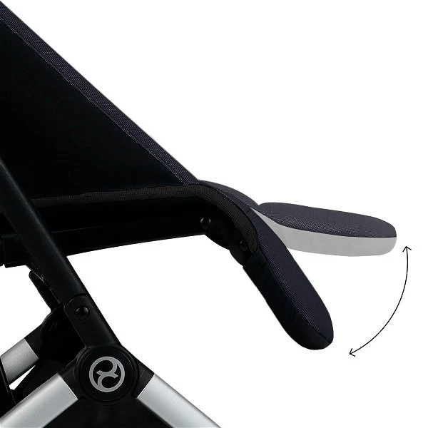 Cybex Orfeo Ocean Blue | Gestell Silber 7 Cybex Orfeo Ocean Blue | Gestell Silber – Bild 5