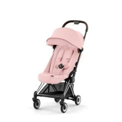 CYBEX Coya Chrome Dark Brown Peach Pink -Geschäft Für Babyartikel cyb 23 int y045 coya pcpi chbr sunvisor
