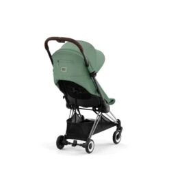 CYBEX Coya Chrome Dark Brown Leaf Green -Geschäft Für Babyartikel cyb 23 int y225 coya chbr legr