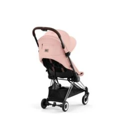 CYBEX Coya Chrome Dark Brown Peach Pink -Geschäft Für Babyartikel cyb 23 int y225 coya chbr pcpi