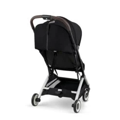 Cybex Orfeo Moon Black | Gestell Silber -Geschäft Für Babyartikel cyb 23 int y225 orfeo slv moob