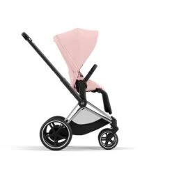 CYBEX E-PRIAM Sportwagen Peach Pink Gestell Wählbar New Generation -Geschäft Für Babyartikel cyb 23 int y270 e priam chbh pcpi print medium