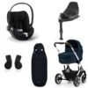 CYBEX Talos S LUX Kinderwagen Bundle Ocean Blue Gestell In Silver -Geschäft Für Babyartikel cybex talos bundle 1002450901