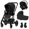 CYBEX Balios S LUX Kinderwagen & CYBEX Aton S2 I-Size Bundle Black 1 CYBEX Balios S LUX Kinderwagen & CYBEX Aton S2 I-Size Bundle Black -Geschäft Für Babyartikel cybex balios s lux cot s lux aton s2 i size adapter moon black bundle 1