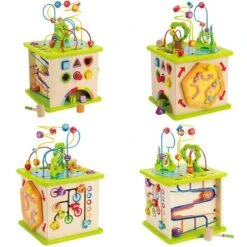 Hape Motorikwürfel Kleine Tierchen E1810 -Geschäft Für Babyartikel e1810 medium cube 1