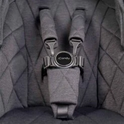 ICandy Orange Double Combo Dark Slate Marl Phantom Geschwisterkinderwagen | Inkl. Praktischem Zubehör -Geschäft Für Babyartikel icandy orange harness close up 4