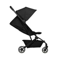 Joolz Aer+ Refined Black Buggy Inkl. Transporttasche -Geschäft Für Babyartikel joolz aer seat 2nd position side view refined black
