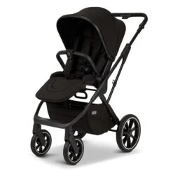 Moon Piú Kombi-Kinderwagen Black/black Matt Zubehör Bundle -Geschäft Für Babyartikel k24 piu 64960630 sportsitz black 633 8 frontleft 1