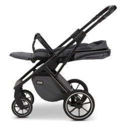 Moon Piú Kombi-Kinderwagen Anthrazit/black Chrome Zubehör Bundle -Geschäft Für Babyartikel k24 piu 64960630 sportsitzflach anthrazit 644 7 left 1