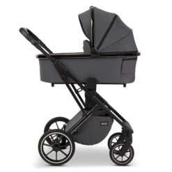 Moon Piú Kombi-Kinderwagen Anthrazit/black Chrome Zubehör Bundle -Geschäft Für Babyartikel k24 piu 64960630 wanne anthrazit 644 3 right 1