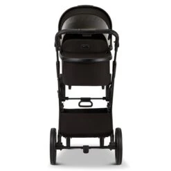 Moon Piú Kombi-Kinderwagen Black/black Matt Zubehör Bundle -Geschäft Für Babyartikel k24 piu 64960630 wanne black 633 5 back 1