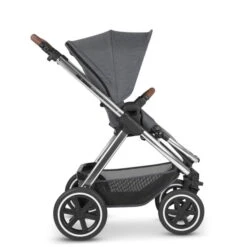 ABC Design Samba 2in1 Kinderwagen - Asphalt Diamond - Kollektion 2023 -Geschäft Für Babyartikel kinderwagen stroller samba asphalt 04 babywanne 04