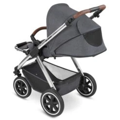 ABC Design Samba 2in1 Kinderwagen - Asphalt Diamond - Kollektion 2023 -Geschäft Für Babyartikel kinderwagen stroller samba asphalt 07 belueftungsfenster 07